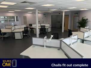 Challs fit-out by Source One Consulting