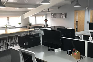 EcoCooling office interiors case study from Source One