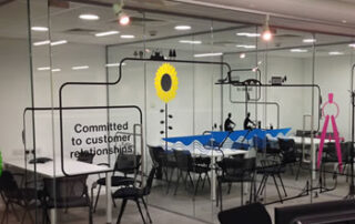 Office graphics and wall decals