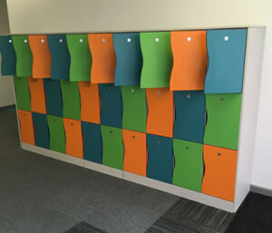 Primary school lockers