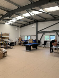 The space for a new office design
