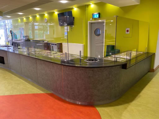 School kitchen screens installed at Bromley High School