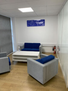 11. New reception area