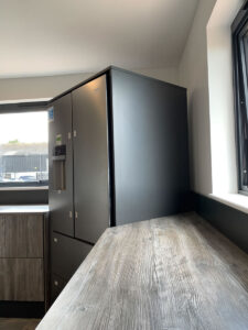 12. New fridge with bespoke housing