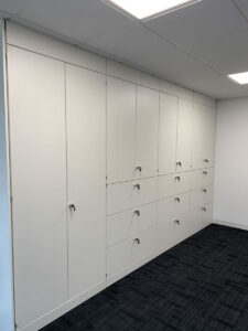 16. New storagewall for ground floor office