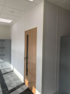 20. Completed ground floor store room