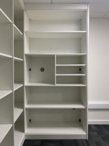 24. Ground floor Bespoke storage wall inside