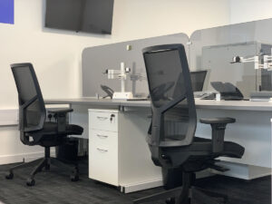 28. New first floor seating