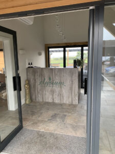 4. New reception area