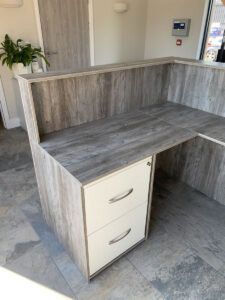 6. Reception desk internal