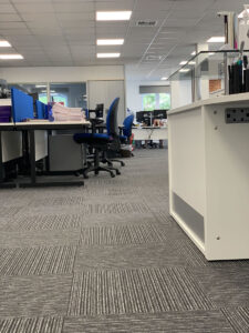 7. New flooring and dseking