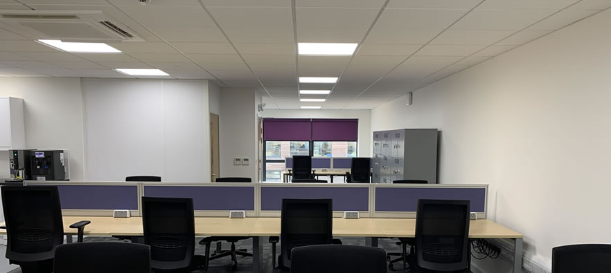 Suffolk Office Fit Out at Riduna Park Suffolk Office Fit Out at Riduna Park
