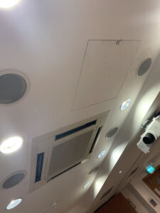 15. Old recessed ceiling