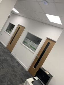 16. Completed doors with full decs etc