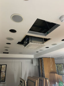 20. New AC position, suspended ceiling to follow