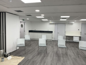 33. Completed lecture room