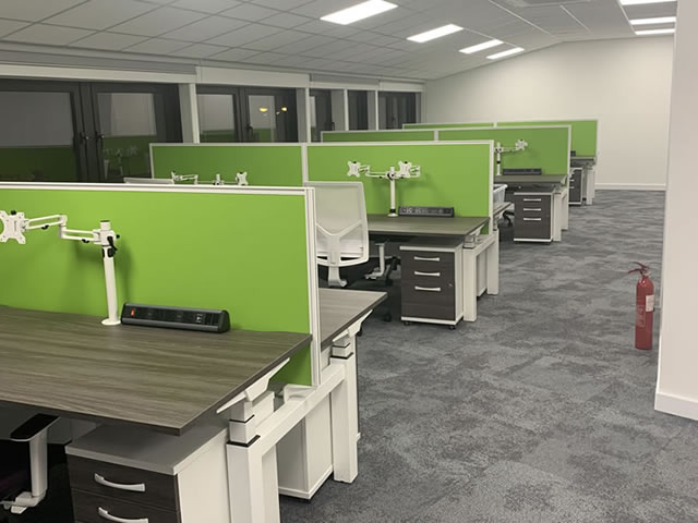 Office fit out in Ipswich