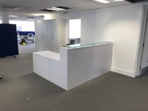 Reception counter