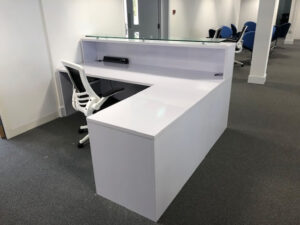 Reception counter