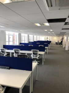 Call centre desking