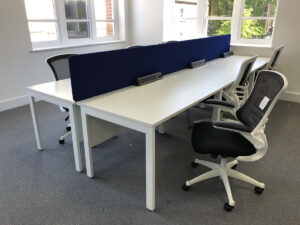 Office chairs and desks