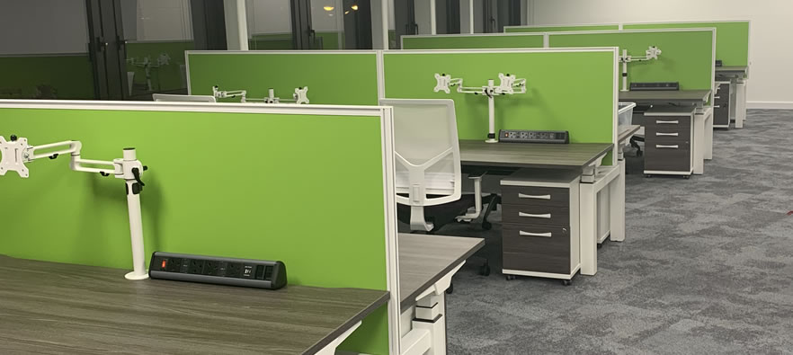 Office fit out in Ipswich