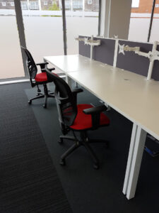 Workstations and chairs