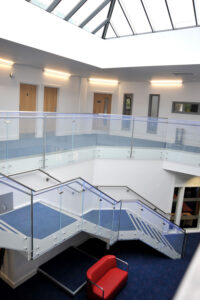 Sixth form furniture fit out for Woodbridge School