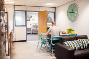 Office breakout spaces
