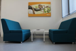 Lounge space, soft furniture