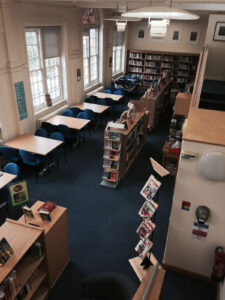 Library storage furniture