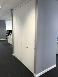 Office storage cupboard