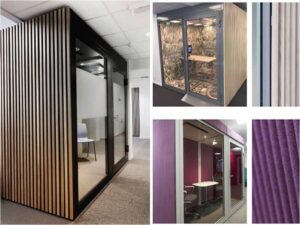 Office pods - privacy and noise reduction