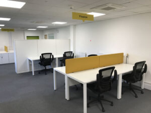 Desk screens