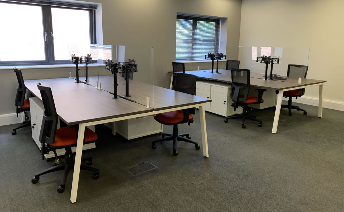 Office screens and partitions Commercial interiors for Colchester businesses