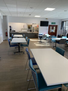 Fire station mess furniture fit out