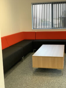Soft seating and low table