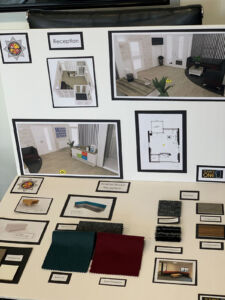 Reception mood board
