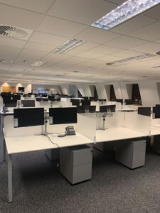 Completed office furniture fit out