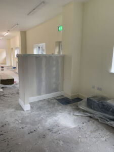 Office refit underway