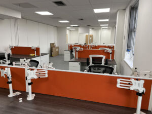 Open plan office design