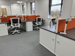 Open plan office design