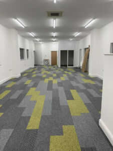 New floor laid