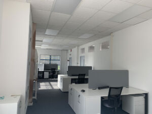 New office space, furniture and flooring