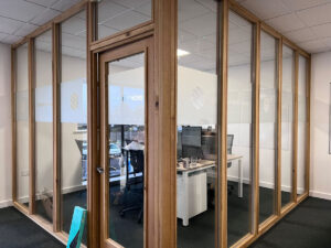 Glass partitioning manifestations