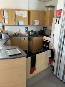 BEFORE: Kitchen space