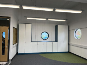 New wall space storage