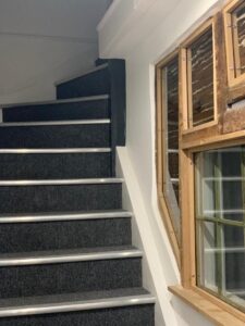 First & Second Floor: Stairs