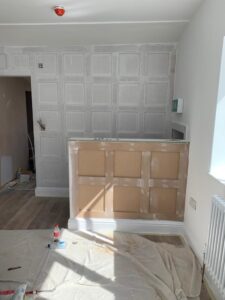 First & Second Floor: Work in progress