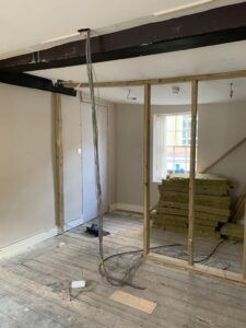 First & Second Floor: Work in progress
